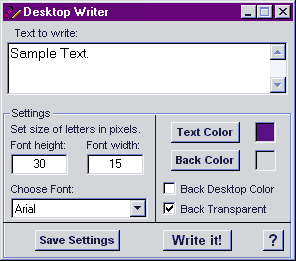 Desktop Writer